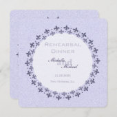 フルールのダブルサークル 招待状 (正面/裏面)