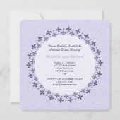 フルールのダブルサークル 招待状 (裏面)