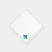 フルールドリス スタンダードカクテルナプキン (角)
