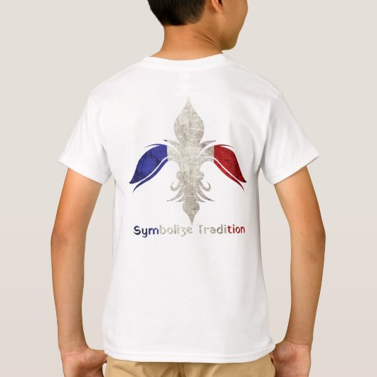 フルールドリス Tシャツ (裏面)