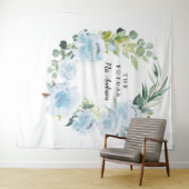 フルール ジョリー プリティーフラワーブライダル背景 タペストリー (インサイチュ(横))