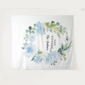 フルール ジョリー プリティーフラワーブライダル背景 タペストリー (正面(横))