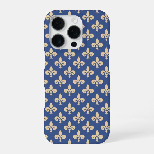 フルール・ド・リス記号 iPhoneケース (裏面)