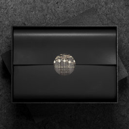 フルール ド リス ラスティック ライト | ボヘミアンチック ウェディング ラウンドシール