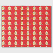 フルー遊トのナス ラッピングペーパー (フラット)