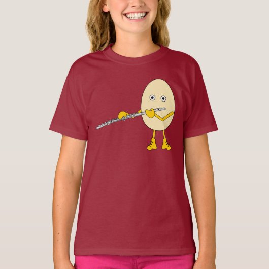 フルー遊トのナス Tシャツ (正面)