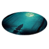 フル不気味ムーンナイトデザイン カッティングボード (角)