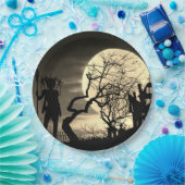 フル不気味ムーン紙プレート ペーパープレート (パーティー)