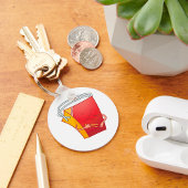 フル中国の食品容器 キーホルダー