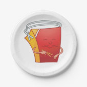 フル中国の食品容器 ペーパープレート (正面)