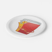 フル中国の食品容器 ペーパープレート (アングル)