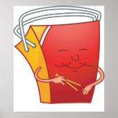 フル中国の食品容器 ポスター (正面)