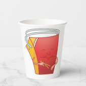 フル中国の食品容器 紙コップ (正面)