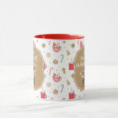 フル予測できなルホリデーマグ マグカップ (中央)