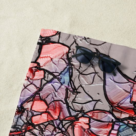 フル仮想entalhada nasコアazul e salman ビーチタオル (インサイチュ)