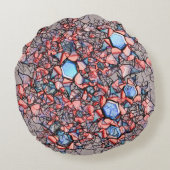 フル仮想entalhada nasコアazul e salman ラウンドクッション (裏面)