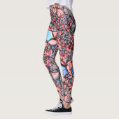 フル仮想entalhada nasコアazul e salman レギンス (左)