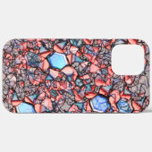 フル仮想entalhada nasコアazul e salman Case-Mate iPhoneケース (裏面 (横))