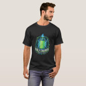 フル充電グラフィックスローガンメンズTシャツ Tシャツ (正面フル)
