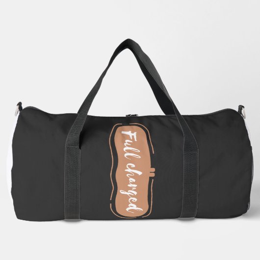 フル充電 ダッフルバッグ (正面)