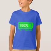フル充電Tシャツ Tシャツ (正面)