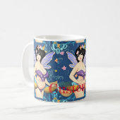 フル姿妖精の女神サンダー_コーブ コーヒーマグカップ (正面左)