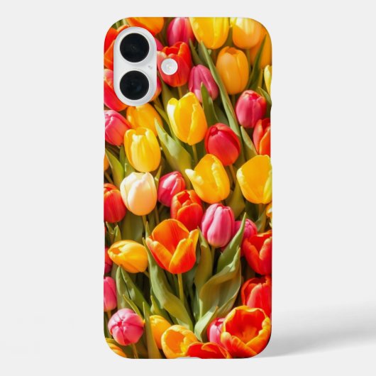 フル開花チューリップ Case-Mate iPhoneケース (裏面)