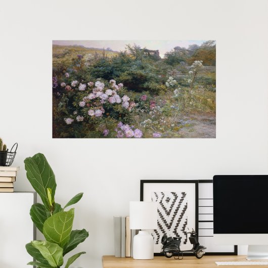 フル開花 ポスター (ホームオフィス)