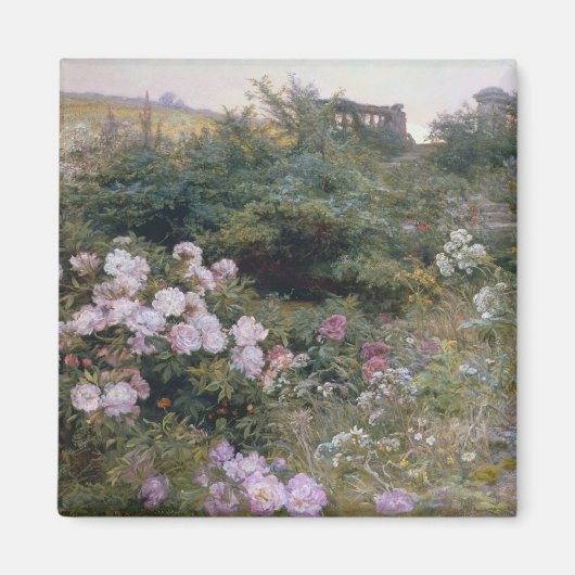 フル開花 マグネット (正面)