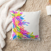 フル離れカラーの抽象芸術American MoJo枕 クッション (ブランケット)