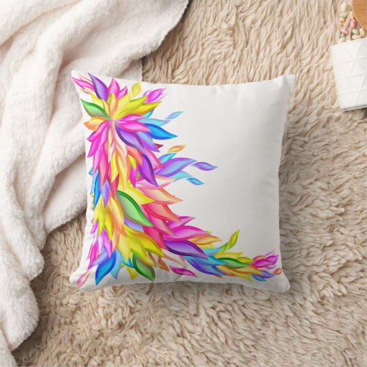 フル離れカラーの抽象芸術American MoJo枕 クッション (ブランケット)