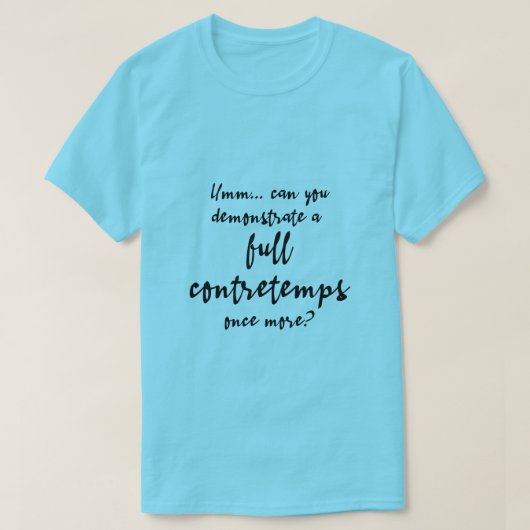 フル・コントルタン Tシャツ (デザイン正面)