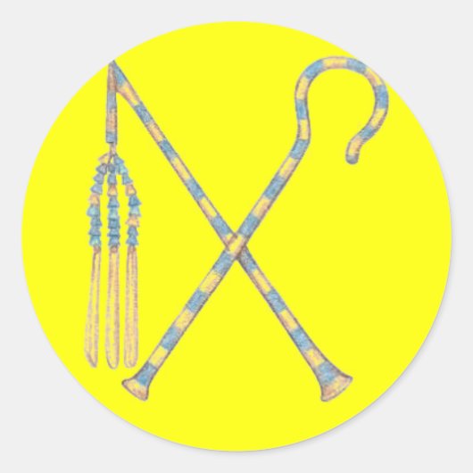 フレアとクロック ラウンドシール (正面)