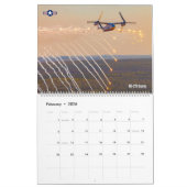 フレアと戦え！米国軍隊機 カレンダー (2月 2026)