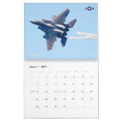 フレアと戦え!米国軍隊機 カレンダー (3月 2027)