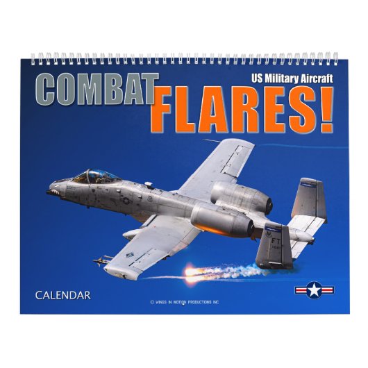 フレアと戦え!米国軍隊機 カレンダー (カバー)