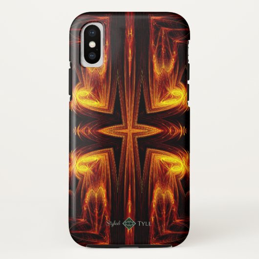 フレアクロス ( 1 ) Case-Mate iPhoneケース (裏面)