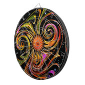 フレアス太陽のタリー宇宙ダートボード ダーツボード (正面右)