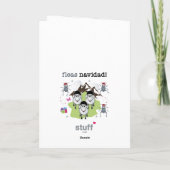 フレアス・ナビダッドのクリスマスカード シーズンカード (裏面)