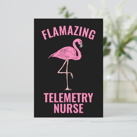 フレアミンゴの優れた看護師カード カード (スタンド正面)