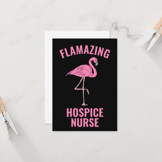 フレアメージングホスピスナースカード カード (正面/裏面インサイチュ)