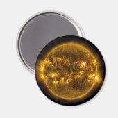 フレア付き宇宙太陽の太陽 マグネット (正面/裏面)