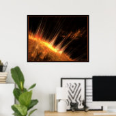 フレア太陽の ポスター (ホームオフィス)