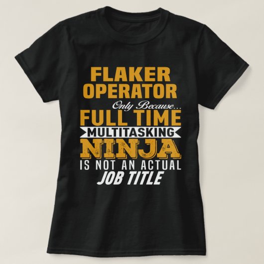 フレア演算子 Tシャツ (デザイン正面)