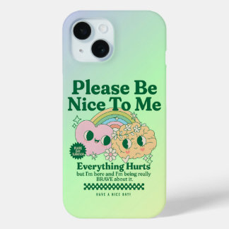 フレア・デイ・サバイバー 慢性痛やPOTSと闘う人々 iPhone 15ケース