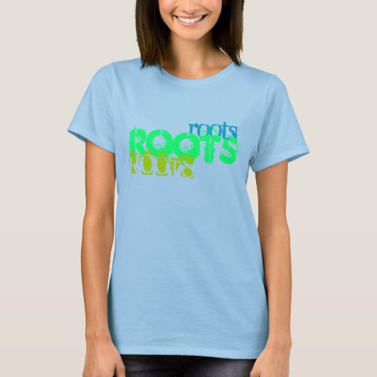 フレア、フレア、ルート、ルート、RoOtS Tシャツ (正面)