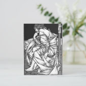 フレイはオーディンの王座に座った ポストカード (スタンド正面)