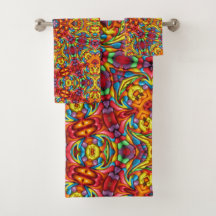 フレイキーティキレッドヴィンテージフラクタル万華鏡のように千変万化するパターン