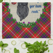 フレイザースコットランド犬キッチンタオル キッチンタオル (折り畳み)