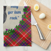 フレイザースコットランド犬キッチンタオル キッチンタオル (四つ折り)